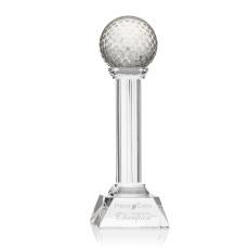 Espinoza Golf Globe Crystal Trophy - Trophies