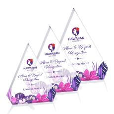 Manning Diamond Full Color Crystal Trophy - Crystal Trophies