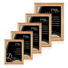 Puckett Berger - Black - Wall Plaque Awards