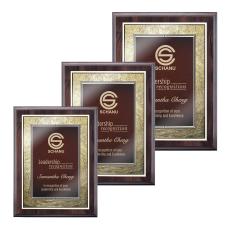 Jiang Stark - Cherry/Burgundy - Wall Plaque Awards