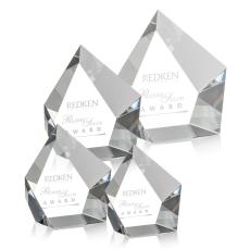 Ernst Polygon Crystal Trophy - Crystal Trophies