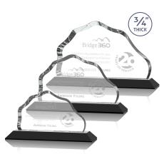 Hagen Black Crystal Trophy - Crystal Trophies