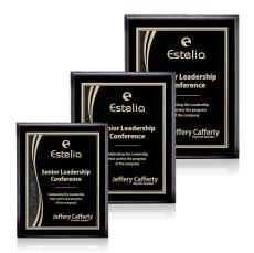 Enriquez Stark - Black/Black - Wall Plaque Awards