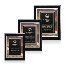 Wright Meredith Plaque - Black Finish - Wall Plaque Awards