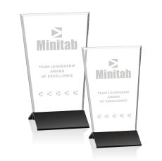 Odell Black Towers Crystal Trophy - Crystal Trophies