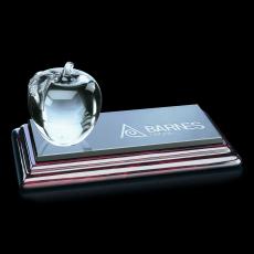 Apple Apples on Posey Base Glass Trophy - Eco-Friendly Trophies
