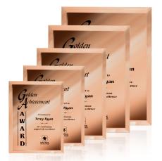 Mirror Plaque - Gold - Wall Plaque Awards