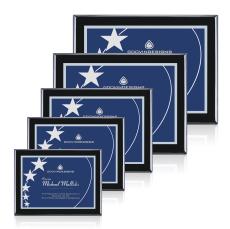 Farley Meredith - Black/Blue - Wall Plaque Awards