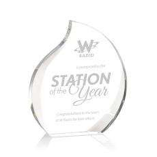 Butcher Flame Crystal Trophy - Crystal Trophies