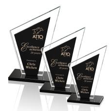 Corbett Black Peaks Crystal Trophy - Crystal Trophies