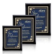 Murdock Stark - Black/Blue - Wall Plaque Awards