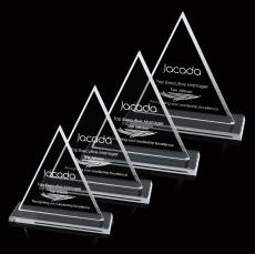 Forrest Starfire Pyramid Crystal Trophy - Crystal Trophies