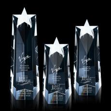 Star Obelisk Crystal Trophy - Trophies