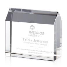 Ewing Peaks Crystal Trophy - Crystal Trophies