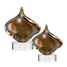 Ponce Unique Glass Trophy - Glass Trophies