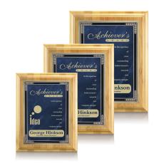 Cortez Bamboo - Blue - Wall Plaque Awards