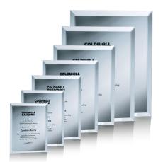 Mirror Plaque - Silver - Wall Plaque Awards