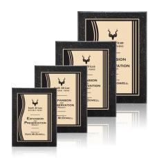Sloan Mills Plaque - Gold - Wall Plaque Awards