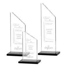 Mathews Black Peaks Crystal Trophy - Crystal Trophies