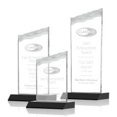 Bowden Black Peaks Crystal Trophy - Crystal Trophies