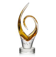 Swift Unique Glass Trophy - Art Glass Trophies