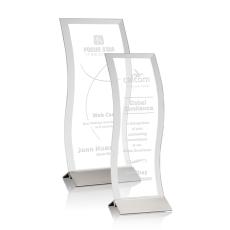 Salcedo Silver Towers Crystal Trophy - Crystal Trophies