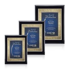 Jiang Meredith - Black/Blue - Wall Plaque Awards