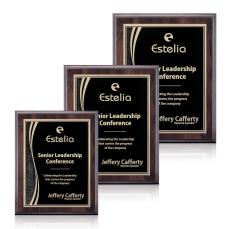 Enriquez Stark - Cherry/Black - Wall Plaque Awards
