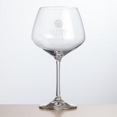 Burrell Burgundy Wine - Deep Etch - Wine Glasses
