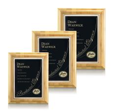Fisher Bamboo Plaque - Wall Plaque Awards