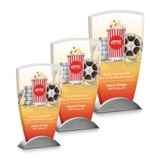 Hwang Full Color Unique Glass Trophy - Glass Trophies