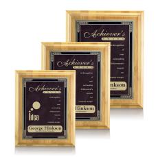 Cortez Bamboo - Burgundy - Wall Plaque Awards