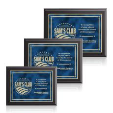 Shepherd Stark - Black/Blue - Wall Plaque Awards