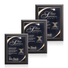 Schultz Stark - Black/Black - Wall Plaque Awards