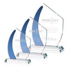Cantrell Blue Peaks Crystal Trophy