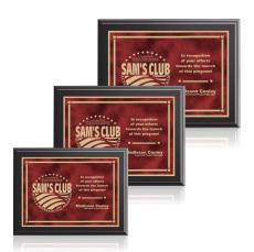 Shepherd Stark - Black/Red - Wall Plaque Awards