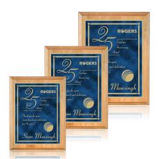Shepherd Berger - Blue - Wall Plaque Awards