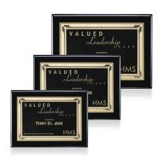 Messer Meredith - Black/Black - Wall Plaque Awards