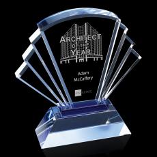 McAllister Peaks Crystal Trophy - Crystal Trophies