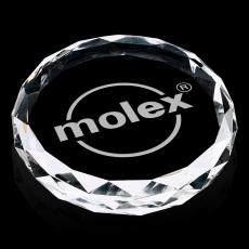 Round Paperweight - Crystal Trophies