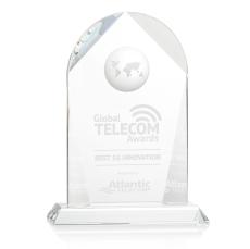 Feliciano Globe Crystal Trophy - Crystal Trophies