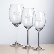 Cormier Wine - Deep Etch - Wine Glasses