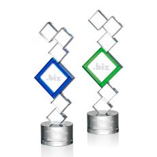Miles Square / Cube Crystal Trophy - Crystal Trophies