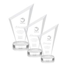 Charles Starfire Peaks Crystal Trophy - Crystal Trophies