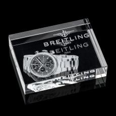 Arias Dimensions Rectangle 3D Crystal Trophy - 3D Crystal Trophies