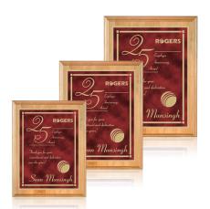 Shepherd Berger - Red - Wall Plaque Awards