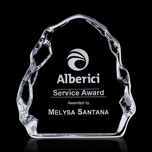 Awards and Plaques - Crystal Trophies - Ritter Iceberg Crystal Trophy