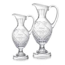 Benjamin Cup Cup Crystal Trophy - Crystal Golf Trophies