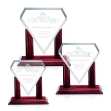 Langley Starfire Crystal Trophy - Crystal Trophies