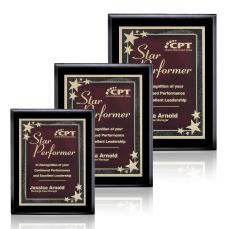 Murdock Stark - Black/Red - Wall Plaque Awards
